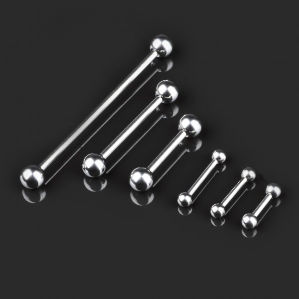 1,2 - 1,6mm Barbell Piercing Stab Augenbrauen Piercing Zungen Piercing Z261