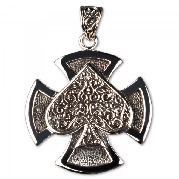 Anhänger Eisernes Kreuz Iron Cross Pik 925 Silber AS5